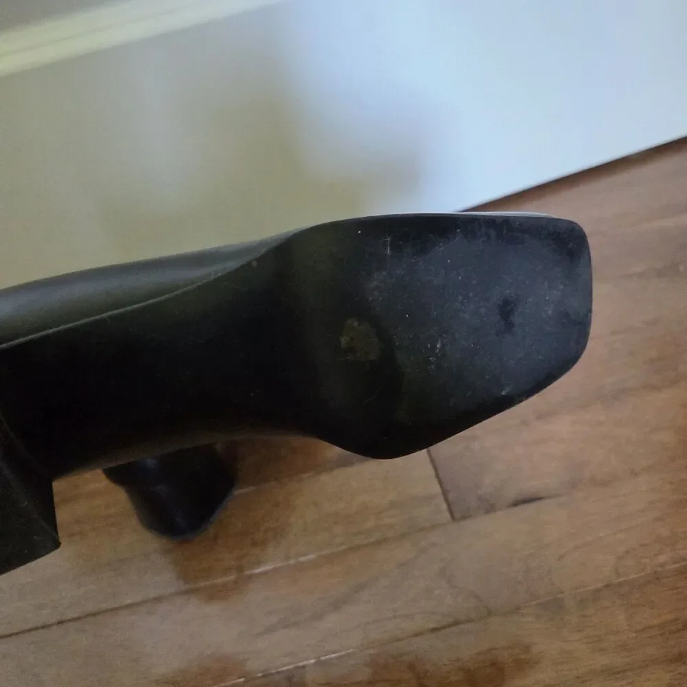 Nine West Womens Slip On Pumps Black Size 7.5